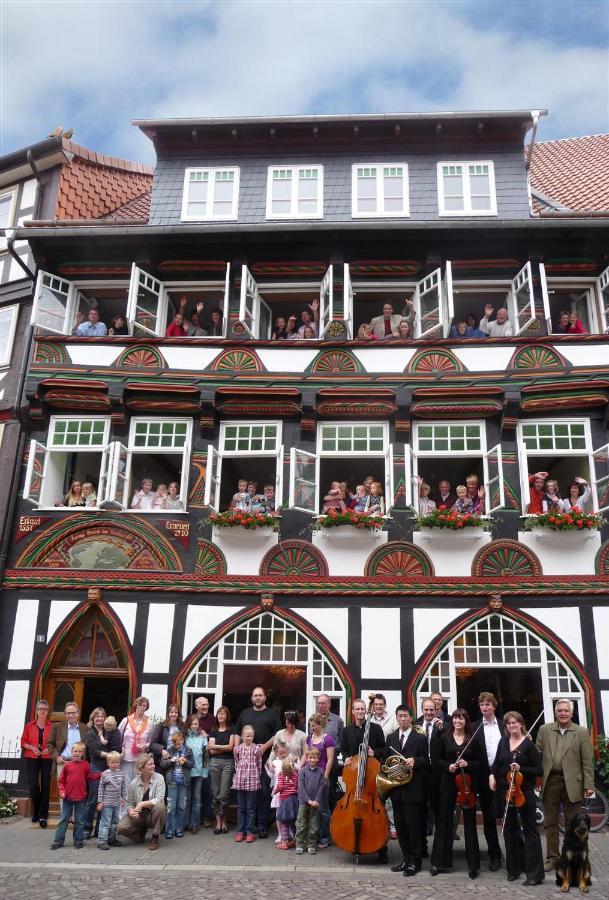 Fachwerk-Kultur-Pension TangoBrücke Einbeck Exterior foto