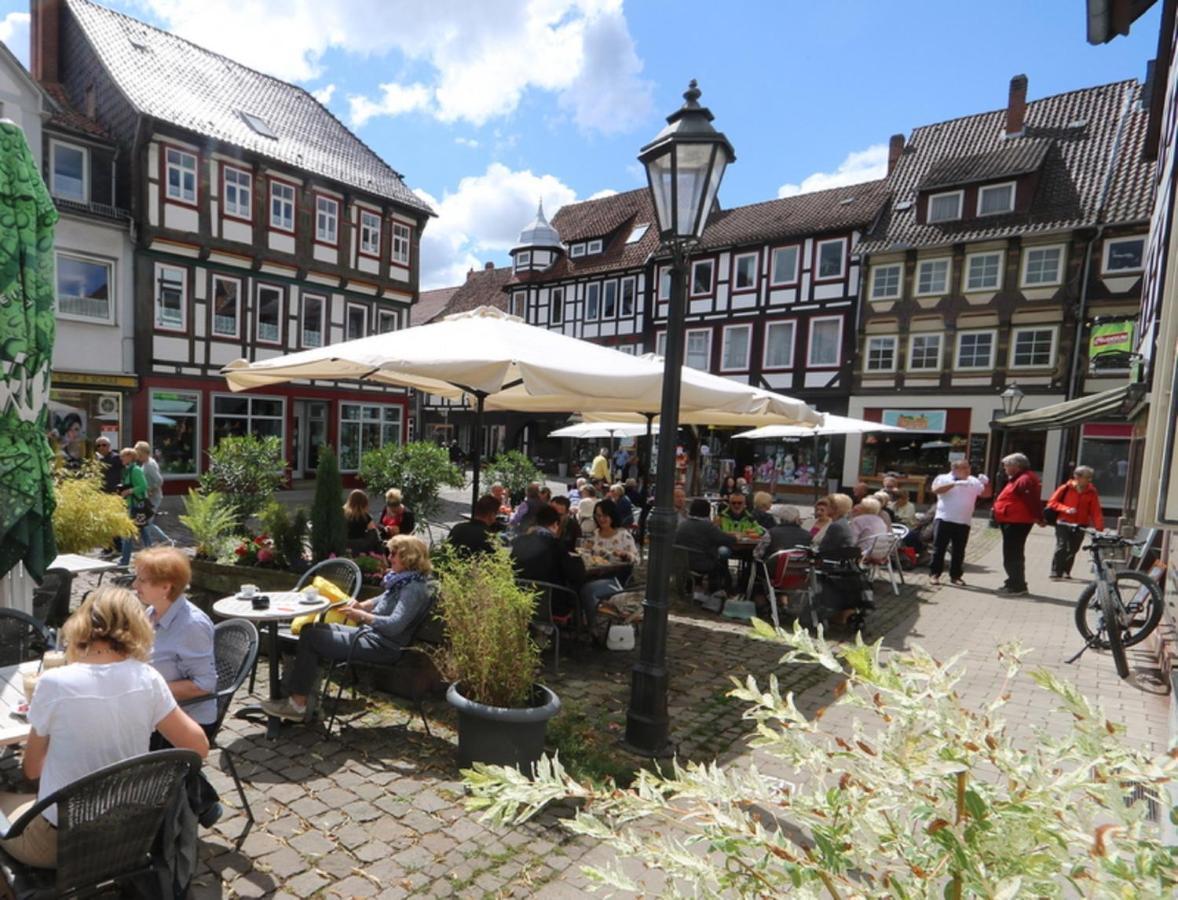 Fachwerk-Kultur-Pension TangoBrücke Einbeck Exterior foto